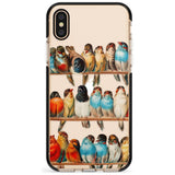 A Perch of Birds Black Impact Phone Case for iPhone X XS Max XR