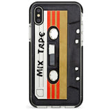 Retro Mix Tape iPhone Case  Black Impact Phone Case - Case Warehouse