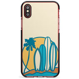 Beach Bound Pink Fade Impact Phone Case for iPhone X XS Max XR