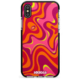 Hot Lava Pink Fade Impact Phone Case for iPhone X XS Max XR