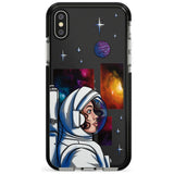 COSMIC AMBITION Pink Fade Impact Phone Case for iPhone X XS Max XR