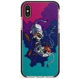 CATS IN SPACE Pink Fade Impact Phone Case for iPhone X XS Max XR