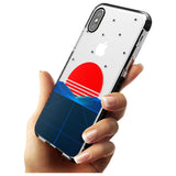 Japanese Sunset Vaporwave Black Impact Phone Case for iPhone X XS Max XR