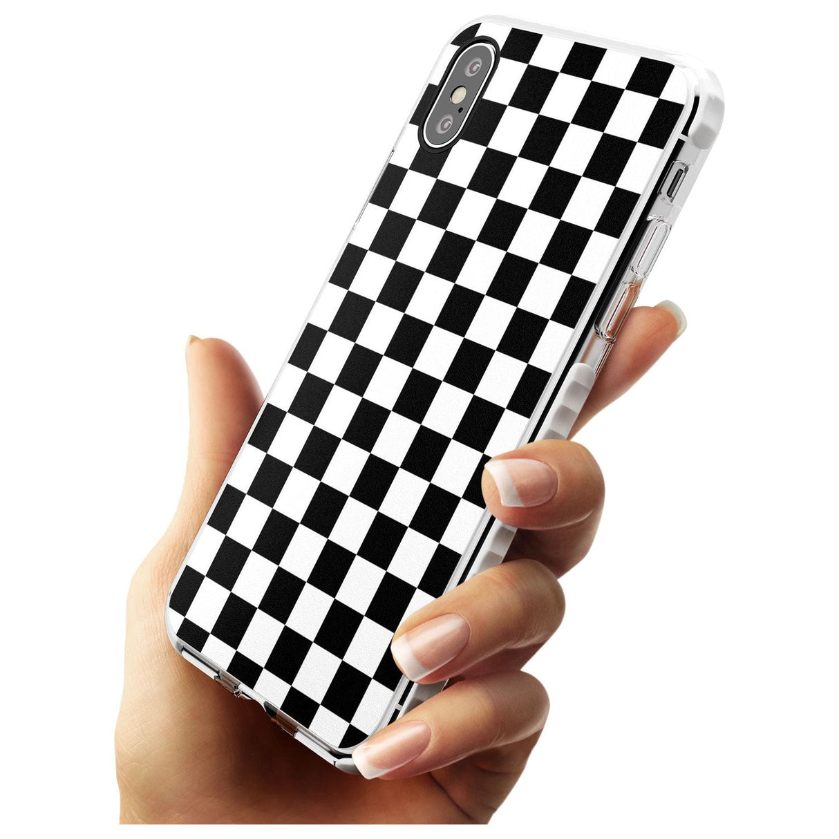 Black Checkered iPhone Case   Phone Case - Case Warehouse