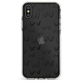 Boob Pattern (Black) Slim TPU Phone Case Warehouse X XS Max XR