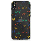 Boob Pattern (Mixed Colours) Slim TPU Phone Case Warehouse X XS Max XR