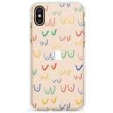 Boob Pattern (Mixed Colours) Slim TPU Phone Case Warehouse X XS Max XR