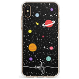 Custom Cute Cartoon Planets Slim TPU Phone Case Warehouse X XS Max XR