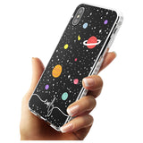 Custom Cute Cartoon Planets Slim TPU Phone Case Warehouse X XS Max XR