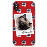 Personalised Burmese Cat Photo Impact Phone Case for iPhone X XS Max XR