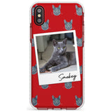 Personalised Korat Cat Photo Impact Phone Case for iPhone X XS Max XR