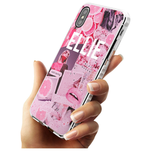 Sweet Pink Fashion Collage iPhone Case   Custom Phone Case - Case Warehouse