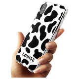 Custom Cow Print Slim TPU Phone Case Warehouse X XS Max XR