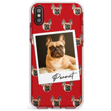 French Bulldog, Tan - Custom Dog Photo Slim TPU Phone Case Warehouse X XS Max XR