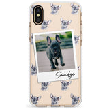 French Bulldog, Grey - Custom Dog Photo Slim TPU Phone Case Warehouse X XS Max XR