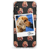 Cocker Spaniel - Custom Dog Photo Slim TPU Phone Case Warehouse X XS Max XR