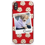 Cockapoo, Cream - Custom Dog Photo Slim TPU Phone Case Warehouse X XS Max XR