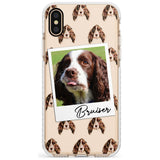 Springer Spaniel - Custom Dog Photo Slim TPU Phone Case Warehouse X XS Max XR