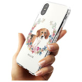 Beagle - Watercolour Dog Portrait Impact Phone Case for iPhone X XS Max XR