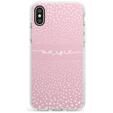 Custom Pink Dots iPhone Case  Impact Case Custom Phone Case - Case Warehouse