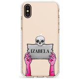 Personalised Grave Plaque Impact Phone Case for iPhone X XS Max XR