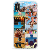 Personalised Jigsaw Photo Grid Impact Phone Case for iPhone X XS Max XR