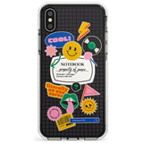 Custom Sticker Mix on Grid Slim TPU Phone Case Warehouse X XS Max XR