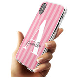 Pink on Pink Stripes iPhone Case   Custom Phone Case - Case Warehouse