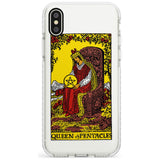 Queen of Pentacles Tarot Card - Colour Slim TPU Phone Case Warehouse X XS Max XR