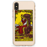 Queen of Pentacles Tarot Card - Colour Slim TPU Phone Case Warehouse X XS Max XR