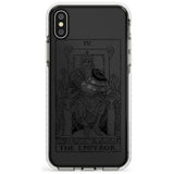 The Emperor Tarot Card - Transparent Slim TPU Phone Case Warehouse X XS Max XR