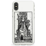 Queen of Wands Tarot Card - Transparent Slim TPU Phone Case Warehouse X XS Max XR