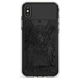 The Lovers Tarot Card - Transparent Slim TPU Phone Case Warehouse X XS Max XR