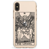 The Lovers Tarot Card - Transparent Slim TPU Phone Case Warehouse X XS Max XR