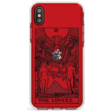 The Lovers Tarot Card - Transparent Slim TPU Phone Case Warehouse X XS Max XR