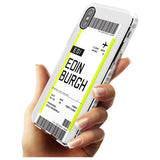 Edinburgh Boarding Pass   Custom Phone Case - Case Warehouse