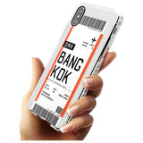 Bangkok Boarding Pass iPhone Case   Custom Phone Case - Case Warehouse