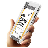 Shangai Boarding Pass iPhone Case   Custom Phone Case - Case Warehouse