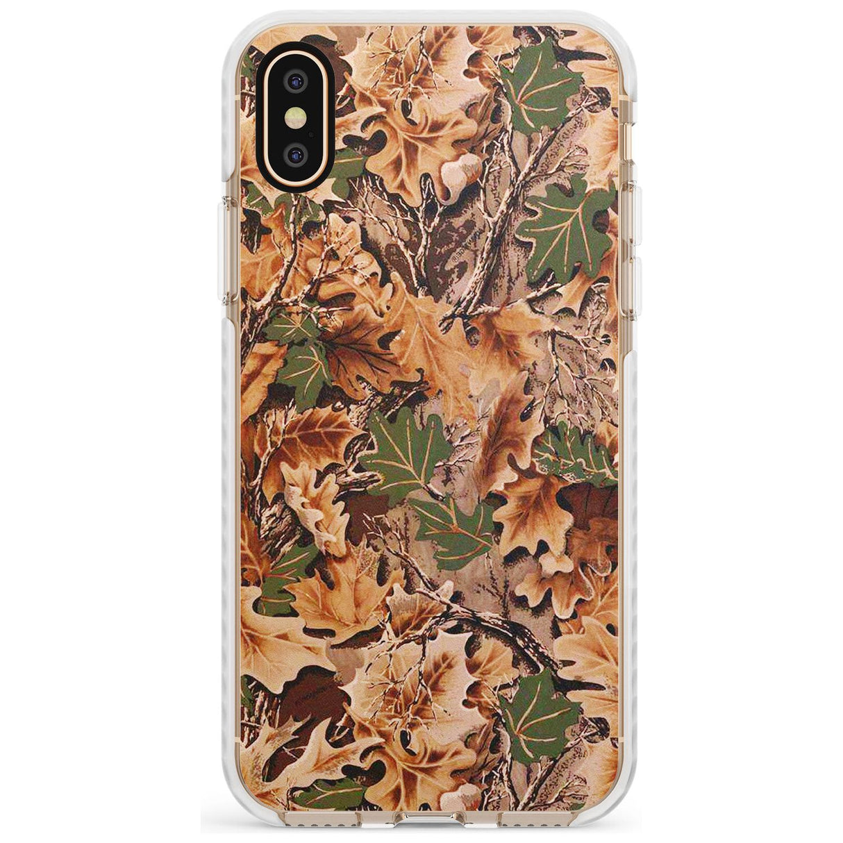 Leaves Camo Impact Phone Case for iPhone X XS Max XR