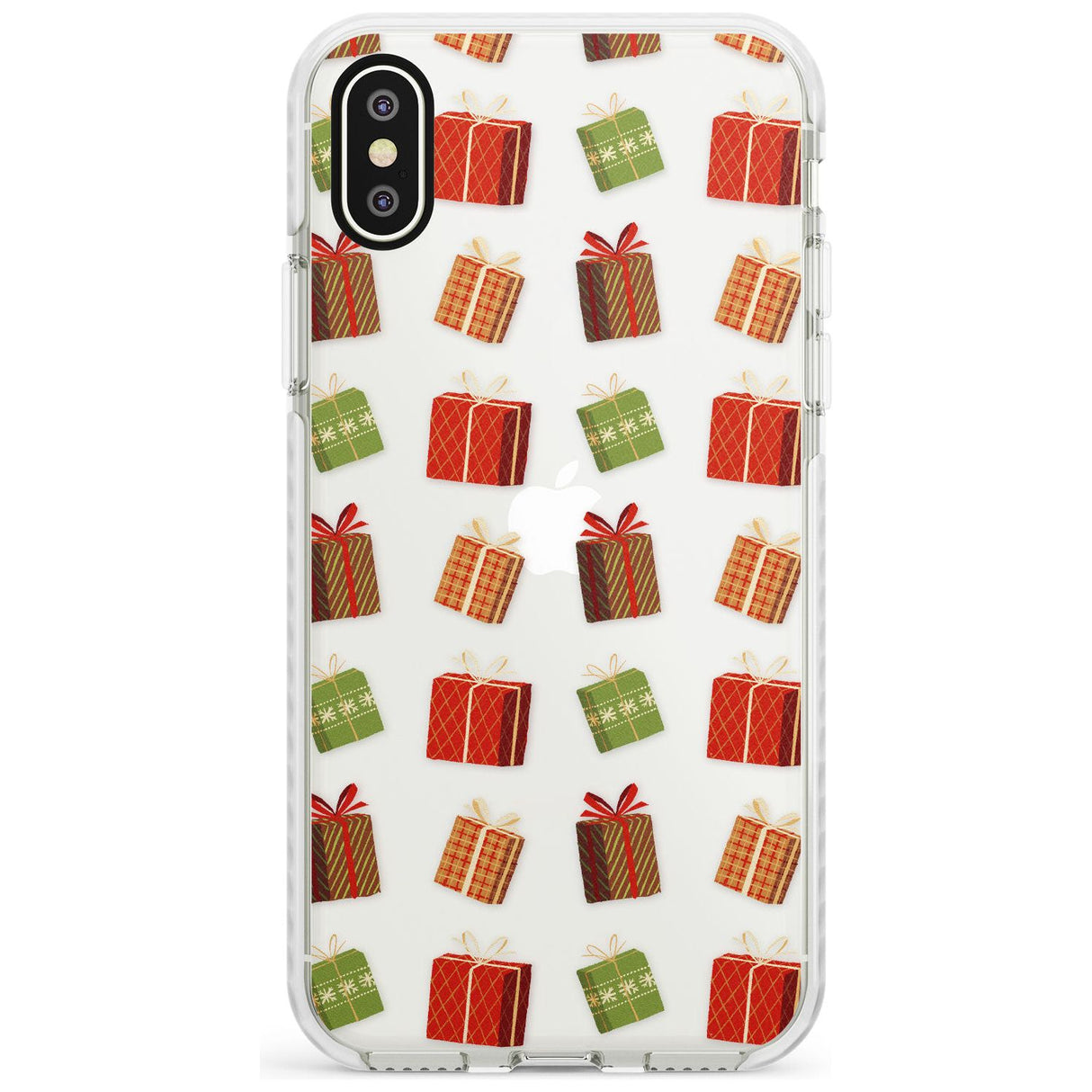 Christmas Presents Pattern Impact Phone Case for iPhone X XS Max XR