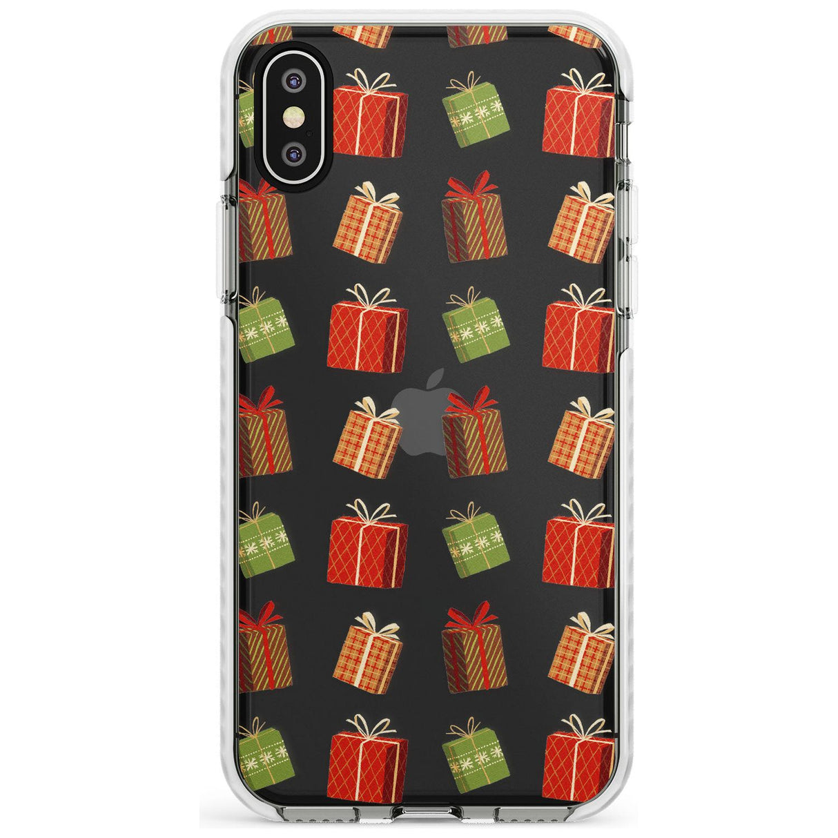 Christmas Presents Pattern Impact Phone Case for iPhone X XS Max XR