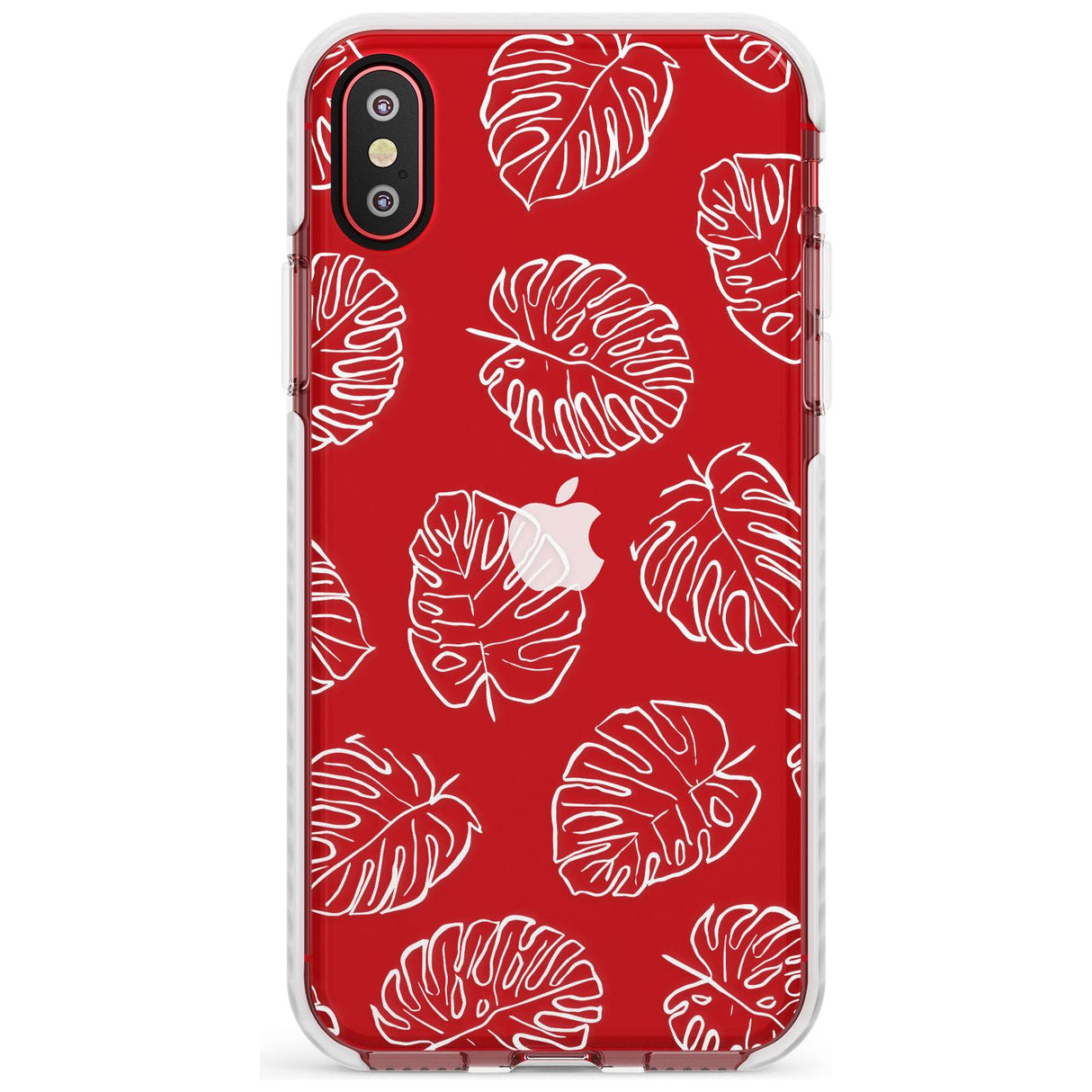 Monstera Leaves Slim TPU Phone Case Warehouse X XS Max XR