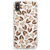 Cocker Spaniel (Brown) Watercolour Dog Pattern Phone Case iPhone X / iPhone XS / Impact Case,iPhone XR / Impact Case,iPhone XS MAX / Impact Case Blanc Space