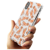 Hungarian Vizsla Watercolour Dog Pattern Impact Phone Case for iPhone X XS Max XR