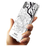 Map of Kiev, Ukraine Impact Phone Case for iPhone X XS Max XR