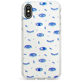 Duotone Psychedelic Eyes  Impact Case Phone Case - Case Warehouse