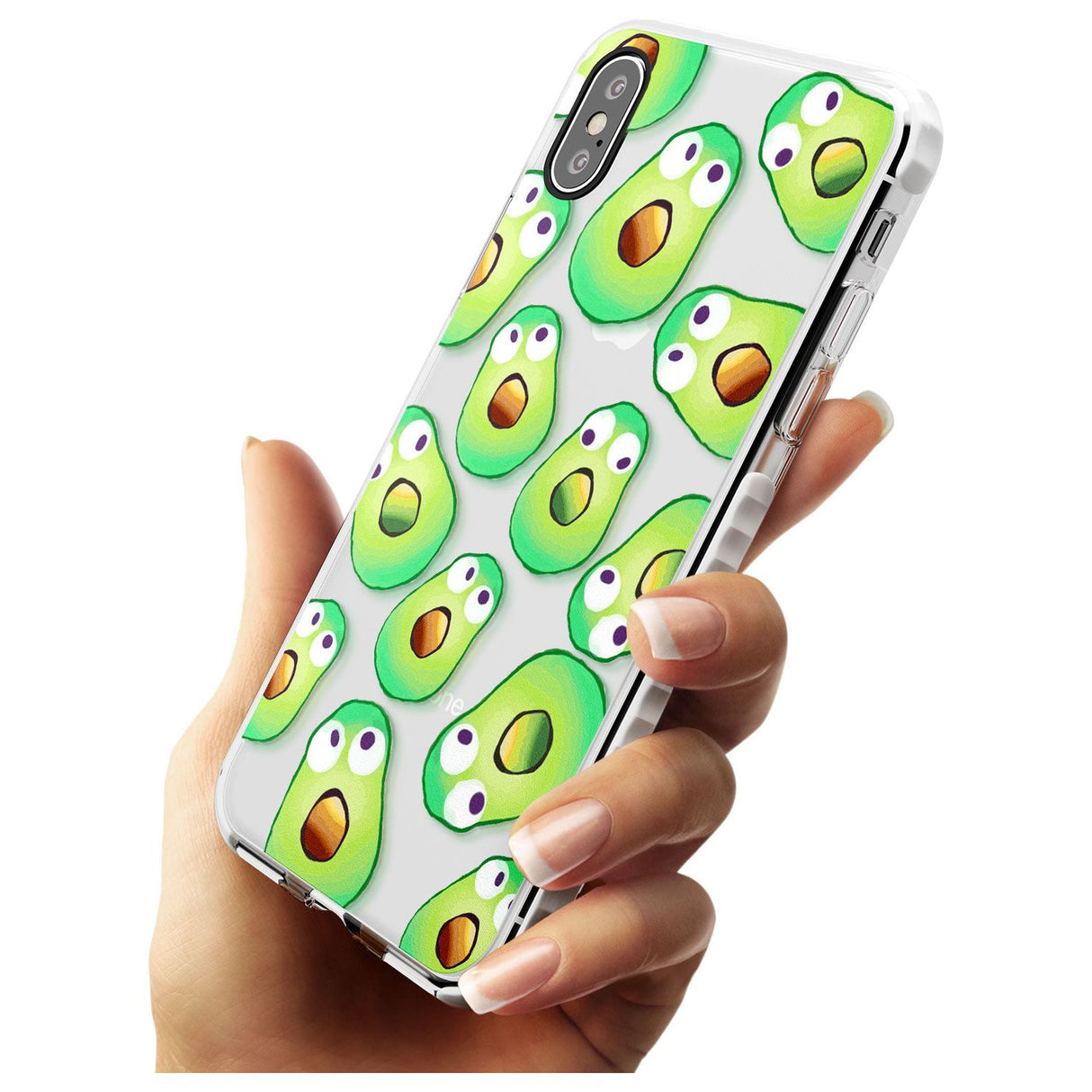 Shocked Avocados Impact Phone Case for iPhone X XS Max XR