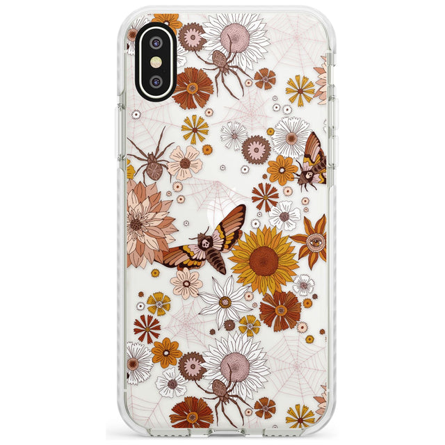 Halloween Wildlife Phone Case iPhone X / iPhone XS / Impact Case,iPhone XR / Impact Case,iPhone XS MAX / Impact Case Blanc Space