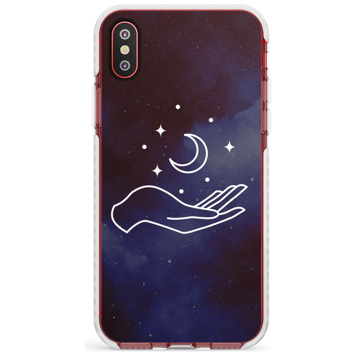 Floating Moon Above Hand Slim TPU Phone Case Warehouse X XS Max XR