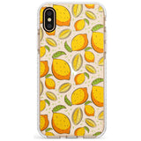 Lemon Pattern Impact Phone Case for iPhone X XS Max XR